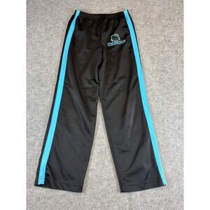 Vintage Sanrio Hello Kitty Track Pants Girl Youth Large Black Blue Retro 90s Y2K